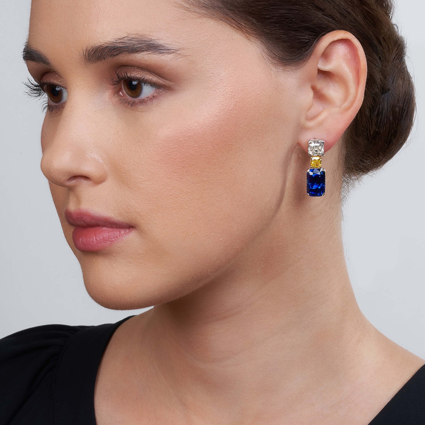 Aliel High Jewellery Earring Sapphire