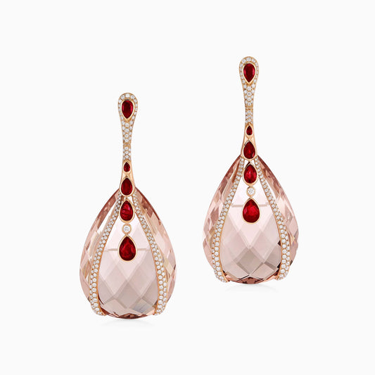 Morganite Earrings