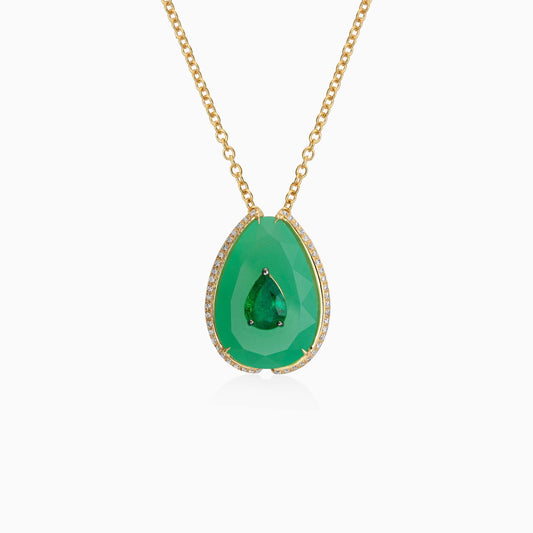 Pietra Chrysoprase Pendant