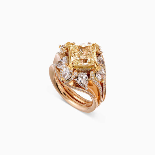 Yellow Diamond Ring