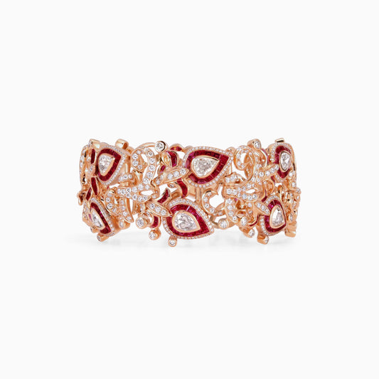 Ruby and Diamond Bracelet