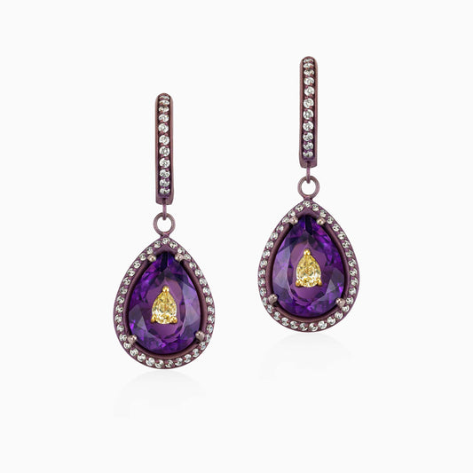 Pietra Amethyst Earrings