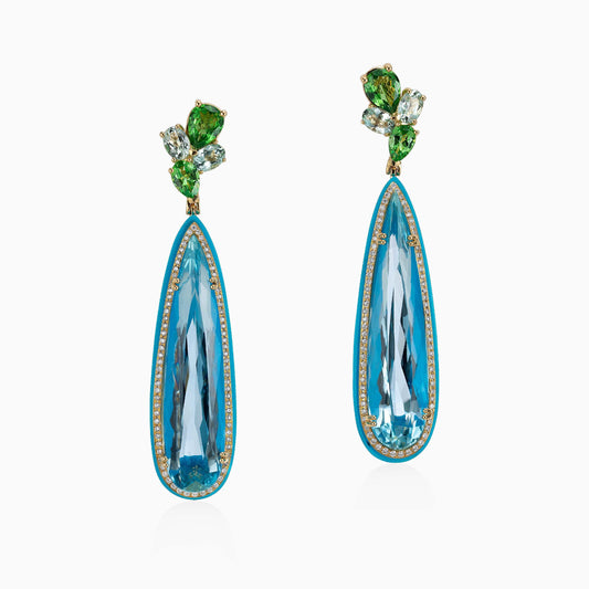 Aquamarine Earrings